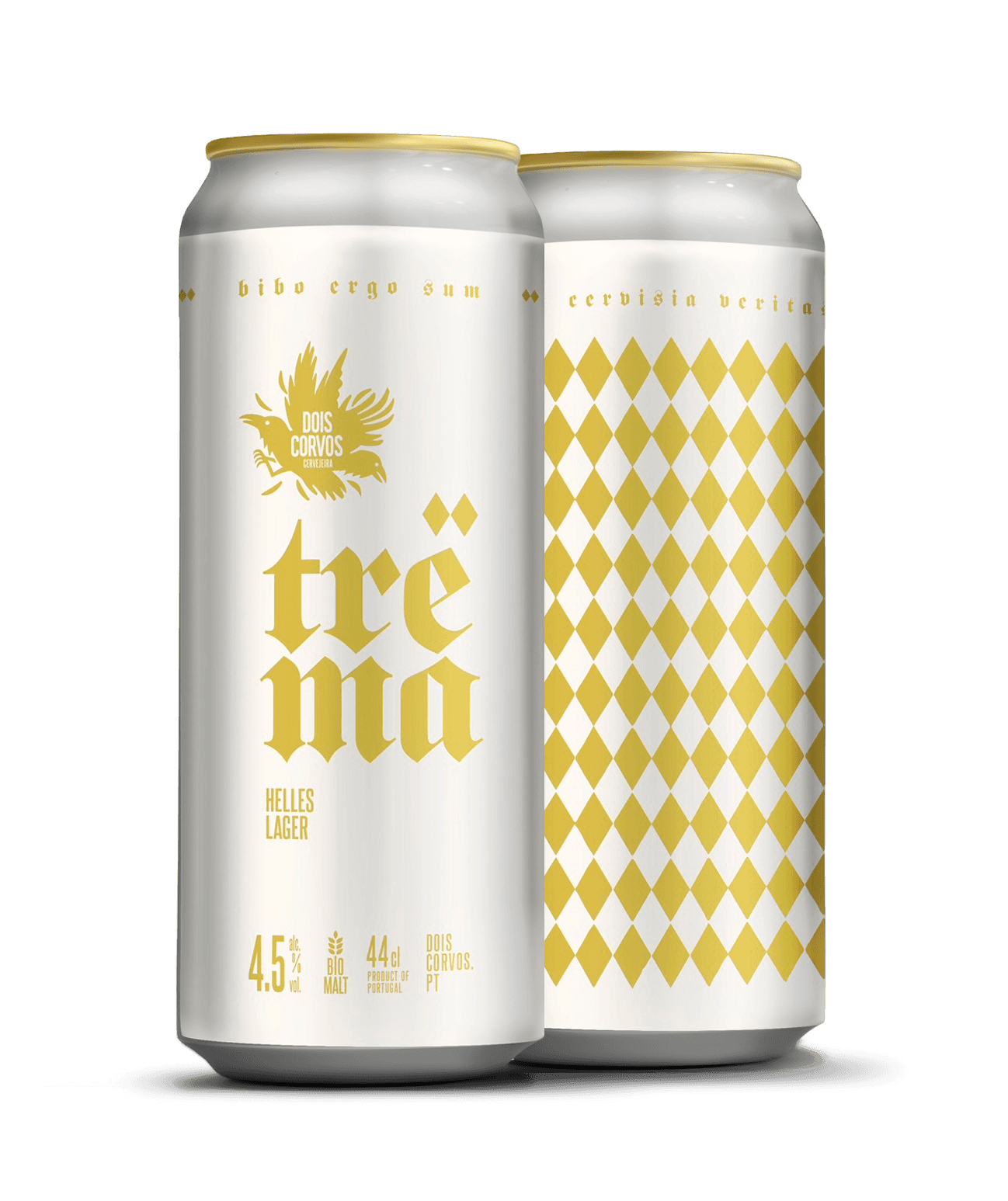 Trëma Helles Lager Dois Corvos Cervejeira, Lisboa Portugal