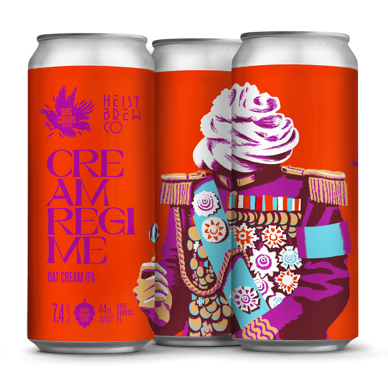 Cream Regime - Oat Cream IPA | Dois Corvos Cervejeira, Lisboa Portugal